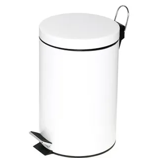 Alco Mülleimer 12 l Weiß