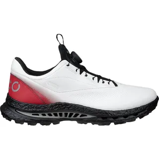 ECCO Golfschuhe Herren Golf Biom C5 BOA, weiss/schwarz/rot