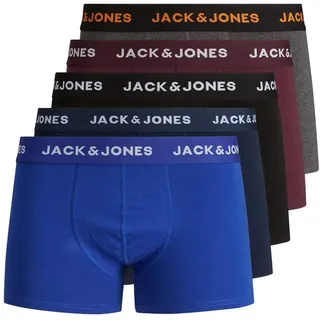 JACK & JONES Herren Boxershort JACBLACK Friday Trunks 5er Pack S M L XL