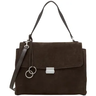 Marc O'Polo Goldy Umhängetasche Leder Burnt Coffee