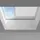 Solar-Hitzeschutz-Markise für Flachdach-Fenster 120120 5070WL Weiß transp Solar