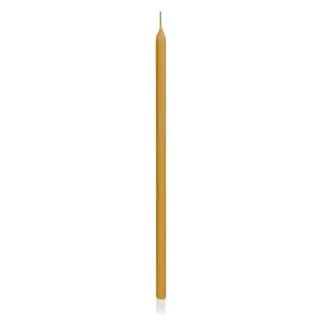 Jaspers Opferkerzen Natur 10% BW, 230 x Ø 8 mm, 25 Stück Orthodoxe Kerzen, Kerzenstäbchen