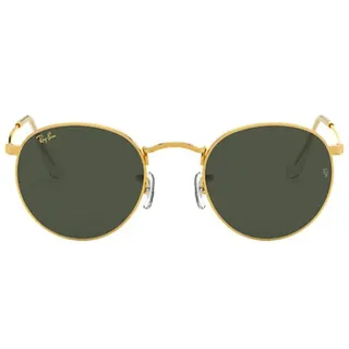 Ray-Ban Round Metal RB3447 919631 47-21 gold/green classic