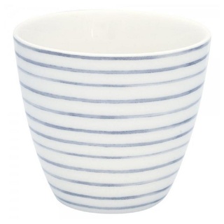 Greengate Tasse Latte Cup Gritt White