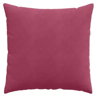 vidaXL Sofakissen 80 x 80 cm Weinrot