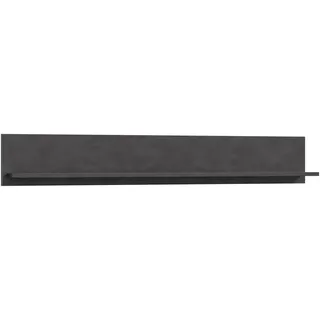 INOSIGN Wandboard Aosta, Breite 140 cm, in verschiedenen Farabausführungen, 1 Ablageboden, Wohnzimmer, Regal, Wandregal, Ablageboard grau
