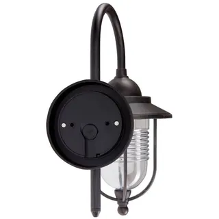 LINDBY Außenwandleuchte Aluminium 37,0 cm 1 x E27 transparent