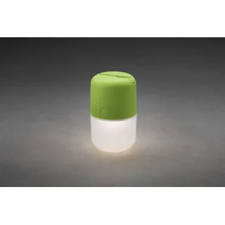Konstsmide Assisi Solar LED Leuchte Kunststoff 19,5 cm dimmbar grün