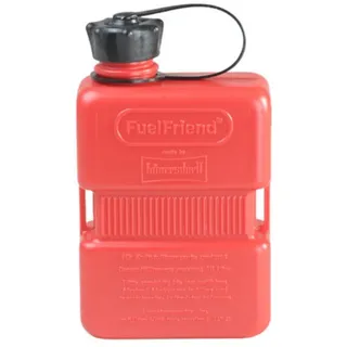 Hünersdorff FuelFriend PLUS 10l HD-PE rot mit schwarzer Verschraubung