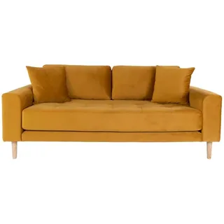 ebuy24 Sofa Lido Gelb 180 x 93 cm | Gr.: onesize