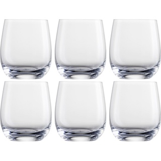 Eisch Whiskyglas, Kristallglas, bleifrei, 360 ml, 6-teilig weiß