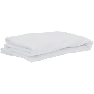 vidaXL Matratzenschoner wasserdicht 200 x 200 cm weiß