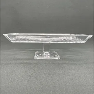 Pasabahce Etagere aus Glas, rechteckig, 27,5 cm