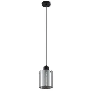 Brumberg 1-flg. 15 W E27 30 cm rund schwarz matt / Glas