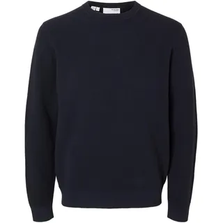 Selected Homme Male Pullover mit Rundhalsausschnitt 100% Baumwoll | crewneck jumper - S