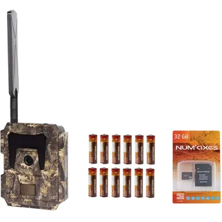 Package Includes: PIE1046 Trail Camera + Batteries (x12) + 32 GB SD Card