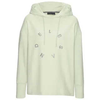 ELBSAND Darisa Hoodie mit Logodruck pastellgrün M