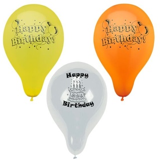 Luftballons »Happy Birthday«, Papstar