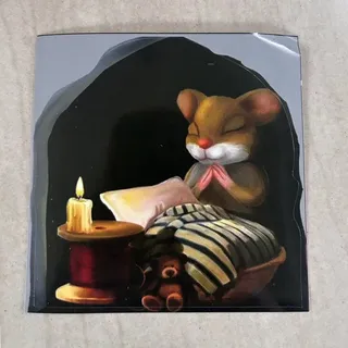 Dekorativer Wandaufkleber [maus Auf Buch] [pvc] Für Wand, Tür, Bücherregal, Fenster, Auto [mehrfarbig 10x10cm]