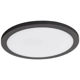 LUCANDE Außenleuchte Aluminium 27 cm 1-flammig mit Bewegungsmelder schwarz