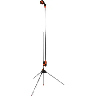 Bradas Gartendusche Schwarz 150-210 cm