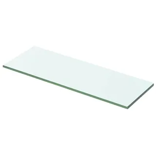 vidaXL Wandregal 50 x 12 x 0,8 cm Transparent