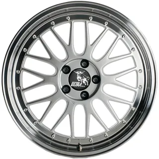 Ultra Wheels UA3 8,5 x 18 5 x 120 ET35 MB72,6 Silber Poliert