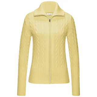 LASCANA Strickjacke hellgelb 40/42