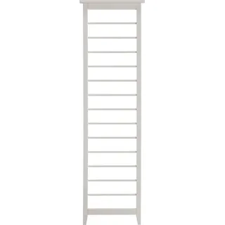 Garderobenpaneel WOHN[GLÜCK]LICH BY INFANTIL "Solvita" Garderobenpaneele Gr. B/H/T: 58 cm x 200 cm x 7,5 cm, weiß Garderobenpaneele Wandgarderobe, Kiefer massiv, Breite 58 cm, Landhaus