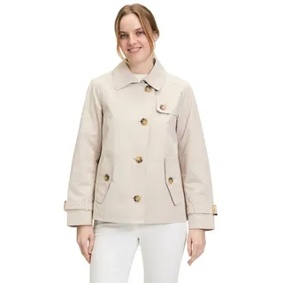 Betty Barclay Kurzmantel mit Kragen in beige | Gr.: 46