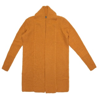 Irelandseye Wolljacke Kilcoole Textured Coatigan Women orange XL