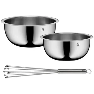 WMF Schüssel Set Gourmet 2-teilig, 22 und 24 cm und Rührblitz Profi Plus