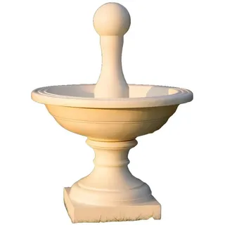 Xlmoebel Gartenbrunnen FONTANA COSTA Designer-Springbrunnen aus hochwertigem Material, (Artikel Fontana COSTA), Hergestellt in Europa weiß