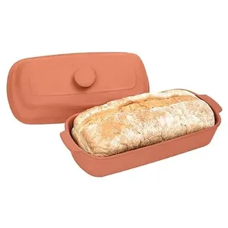 Dexam Terracotta Brotbackform mit Deckel