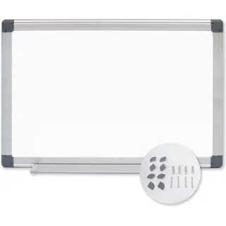 Famanu Whiteboard mit Wochenplaner und Magneten - 90 x 60 cm