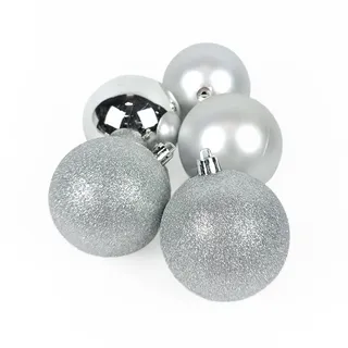 Atmosphera Weihnachtskugeln Aus Kunststoff, 8er-set, Ø 7 cm,