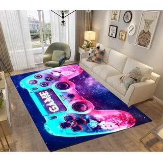 Famanu Teppich 3D Universe Star Anime Gamer Muster - 60 x 120 cm