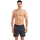 Badeshorts FUNDAMENTALS BOXER R Asphalt/Neon Blau L