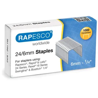 Rapesco RAPESCO® Heftklammern 24/6, 1.000 St.
