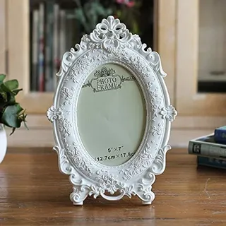 Bilderrahmen, Klassische Qualität, Kunstharz, for Hochzeit, Party, Desktop-Dekoration, Bilderrahmen, Geburtstagsgeschenke (Farbe: 15,2 cm horizontal) (Farbe: 17,8 cm) (Color : 7 inch)