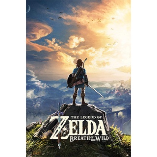 Close Up The Legend of Zelda Poster Breath of The Wild Sunset (61cm x 91,5cm)