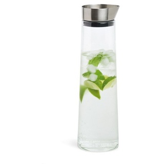 Esmeyer 1 x Blomus Wasserkaraffe FRESH, Inhalt: 1,5 Liter, Höhe: 345 mm, Glas-Edelstahl-Kombination.