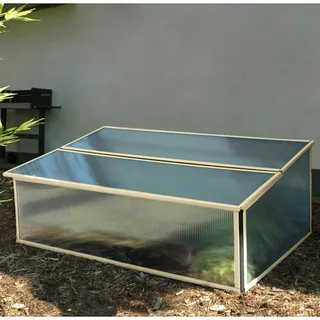 Vitavia Frühbeet Levana 245 x 100 x 100 cm Cremeweiß
