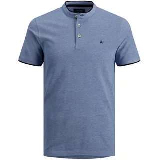JACK & JONES Paulos Mao Kurzarm-poloshirt Bright Cobalt M