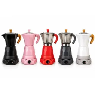 Jocca Espressokocher 0,25 l 6 Tassen Schwarz