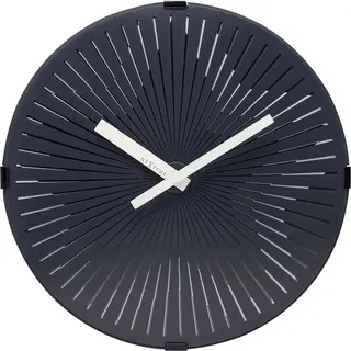 Nextime 3224 Wanduhr - Black / Black - One Size