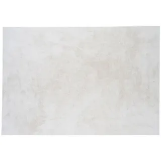 P & B Hochflorteppich, Weiß, Textil, Uni, rund, 300x200 cm, Teppiche & Böden, Teppiche, Hochflorteppiche & Shaggys