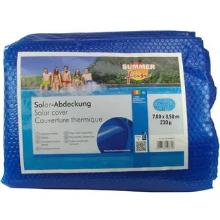 Summer Fun Sommer Poolabdeckung Solar Oval 700x350 cm PE Blau