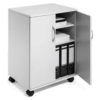 Durable Bürowagen grau 4 Ebenen 52,8 x 40,0 x 74,8 cm