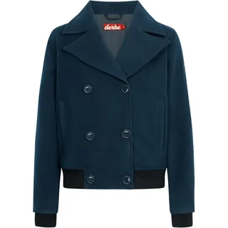 derbe Damen Caban Cabholm - Blau 36 - Frauen Peacoat - 36